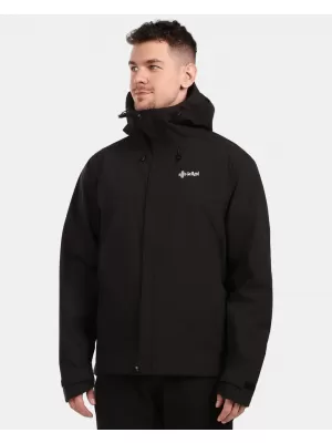 Hardshell férfi kabát KILPI MONTANA-M 1M0102KI FEKETE