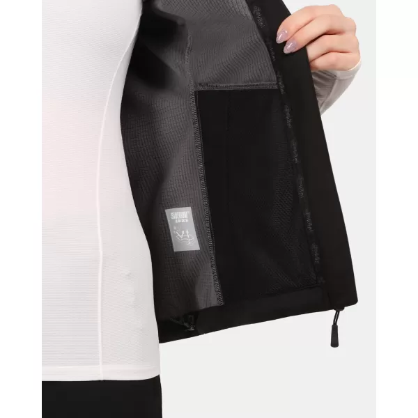  Női softshell mellény KILPI NOIL-W 1L0116KI FEKETE 