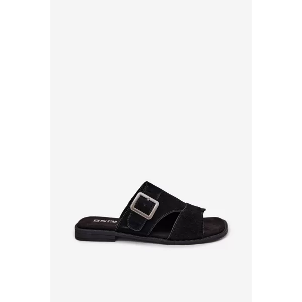  Női papucs BIG STAR SHOES TT274477 FEKETE 