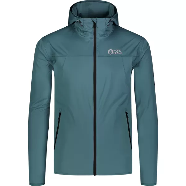  Férfi vízálló softshell kabát NORDBLANC EXPEDITIOUS NBSSM8323 ZÖLD 