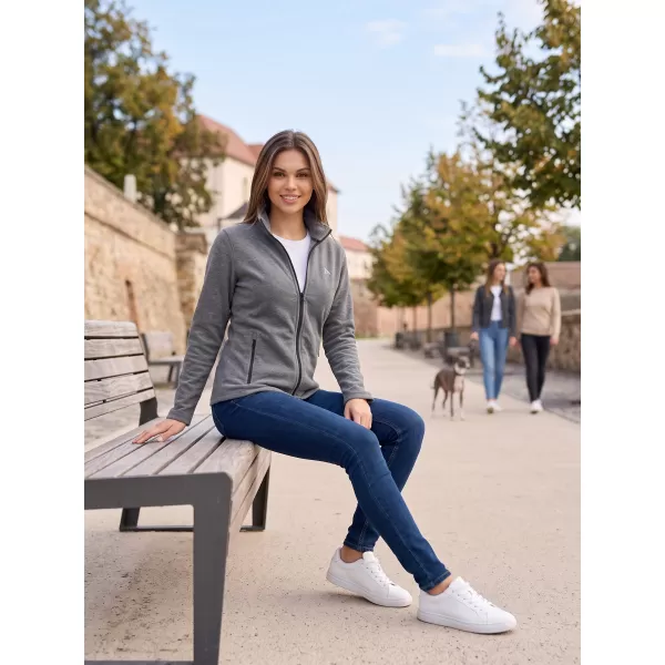  Női polár pulóver ALTISPORT ALW002852 FEKETE KIEMELÉS 