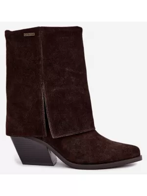 Női csizma BIG STAR SHOES UU274115 BARNA/BÉZS ÁRNYÉKOK
