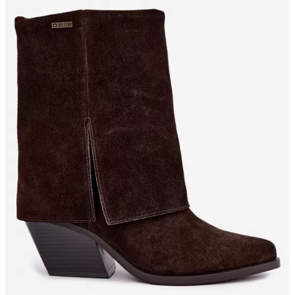 Női csizma BIG STAR SHOES UU274115 BARNA/BÉZS ÁRNYÉKOK 