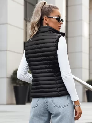 Női mellény DSTREET TY3102 FEKETE