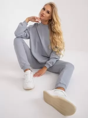 Női pulóver BASIC FEEL GOOD AP-BL-A-R001 SZÜRKE