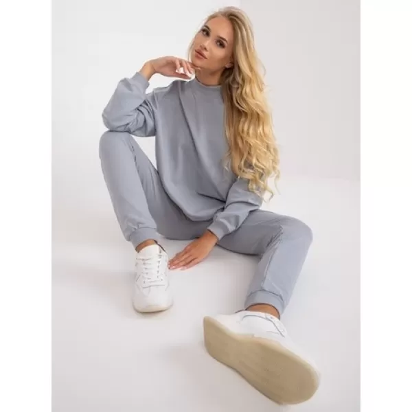  Női pulóver BASIC FEEL GOOD AP-BL-A-R001 SZÜRKE 
