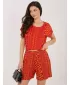 Női rövidnadrág SUBLEVEL D73771M62489KD NARANCS