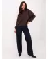 Női pulóver BASIC FEEL GOOD RV-BL-5185.70P SÖTÉTBARNA