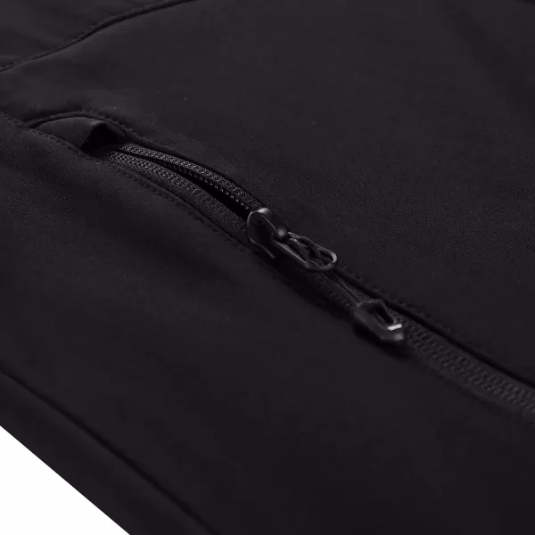  Női softshell kabát ALPINE PRO GEDERA FEKETE 