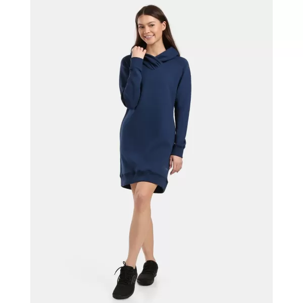  Női pulóver KILPI HEYDEN-W 1L0209KI SÖTÉTKÉK 