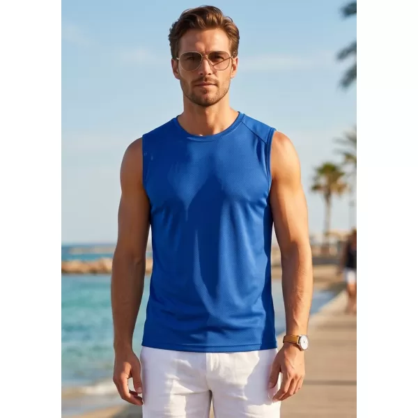  Férfi sport tank felső MALFINI BREEZE 820 KIRÁLYKÉK 