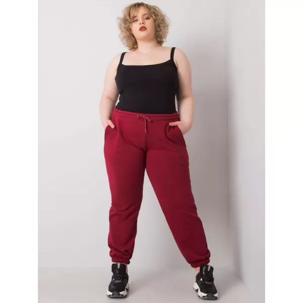  Női melegítőnadrág BASIC FEEL GOOD RV-DR-6331.86 BURGUNDIA 