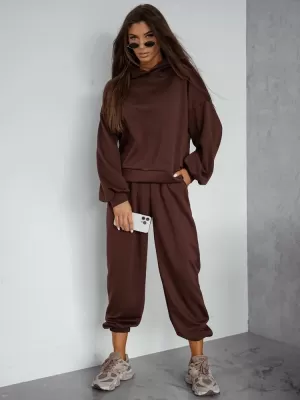 Női szett DSTREET AY1212 BARNA