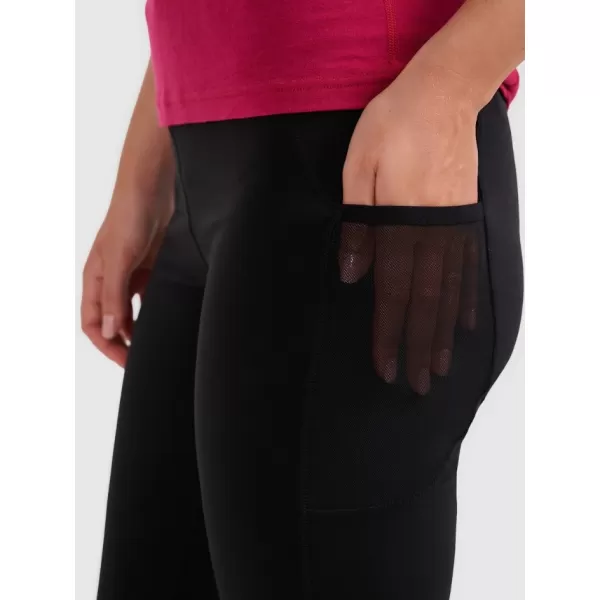  Női leggings 4F WAW25TFTIF373 MÉLYFEKETE 