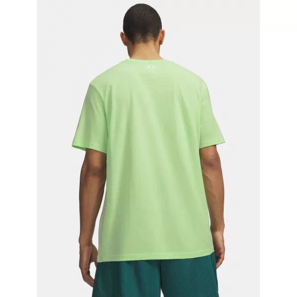  Férfi póló UNDER ARMOUR M SPORTSTYLE LC SS 1326799-712 ZÖLD 