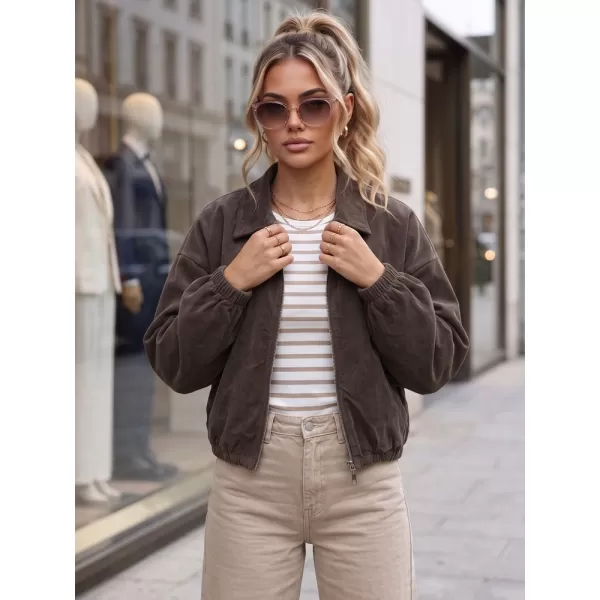  Női kabát DSTREET TY6052 BARNA 
