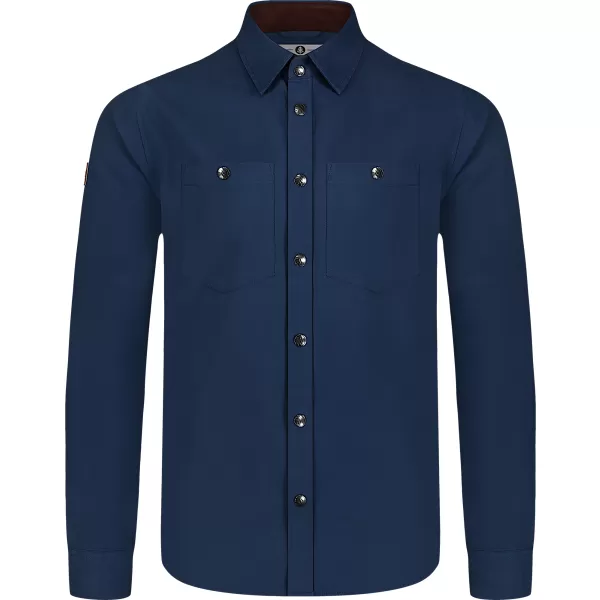  Férfi flanel ing NORDBLANC HAZE NBSSM8370 KÉK 