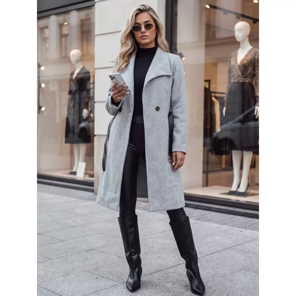  Női kabát DSTREET NY0649 VILÁGOSSZÜRKE 