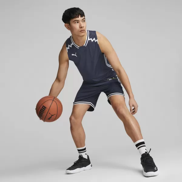  Férfi mez PUMA HOOPS TEAM GAME JERSEY 676628-03 PUMA HADITENGERÉSZET 