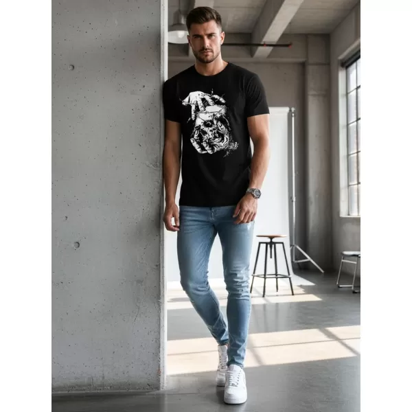  Férfi póló DSTREET NX049R FEKETE 