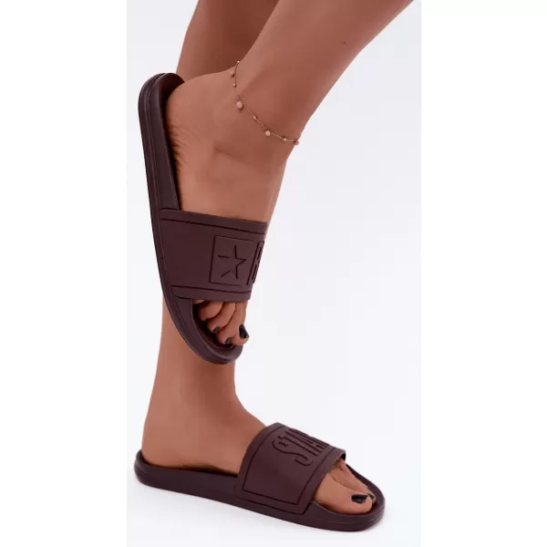  Női papucs BIG STAR SHOES UU274072 BARNA 