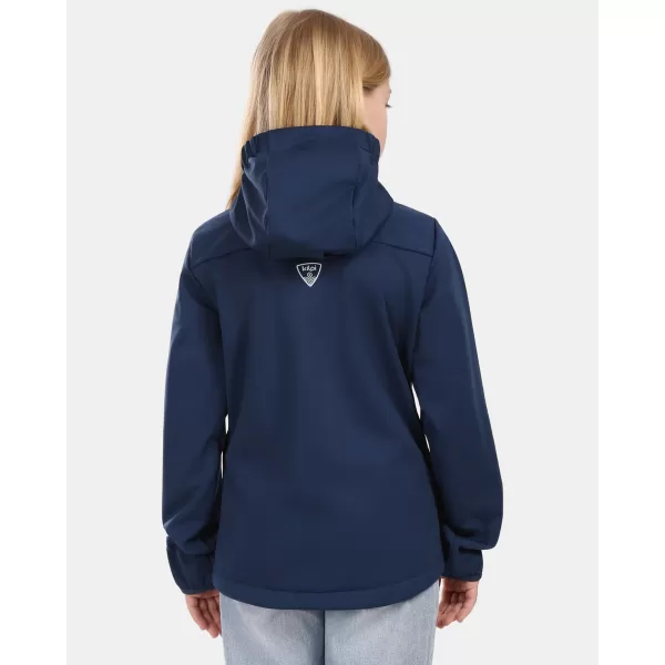  Gyermek softshell kabát KILPI ONTAVIA-JG 1J0104KI SÖTÉTKÉK 