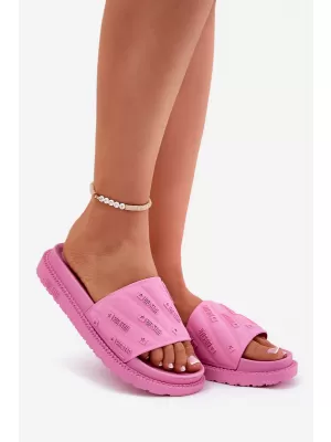 Női papucs BIG STAR SHOES RR274A541 RÓZSASZÍN