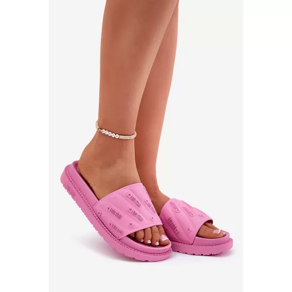  Női papucs BIG STAR SHOES RR274A541 RÓZSASZÍN 