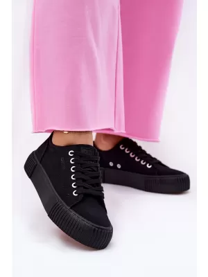 Női tornacipő BIG STAR SHOES RR274403 FEKETE