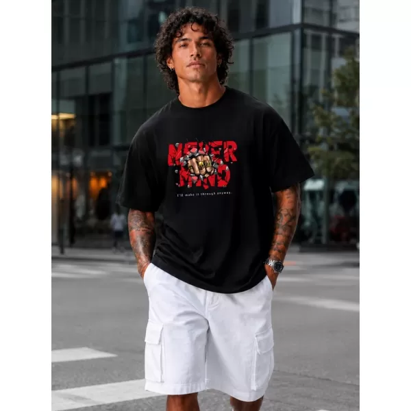  Férfi póló DSTREET NX1021R-BK-O FEKETE 