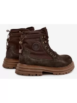 Férfi cipők BIG STAR SHOES UU174254 BARNA/BÉZS ÁRNYÉKOK