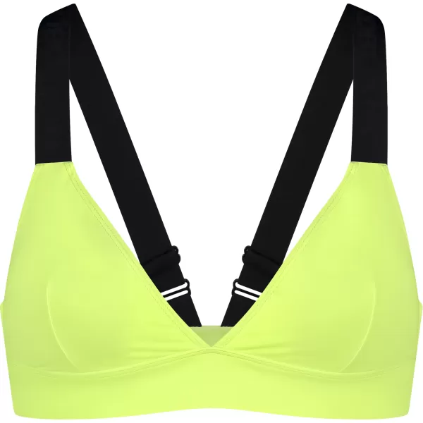  Női bikinifelső NORDBLANC LOVELINESS NBSSS8212 ÉLÉNK SÁRGA 
