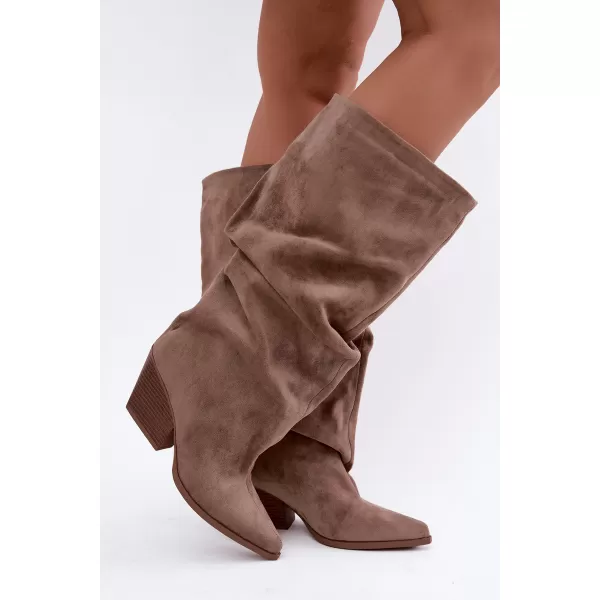  Női csizma BOTO 2580A-1 KHAKI 