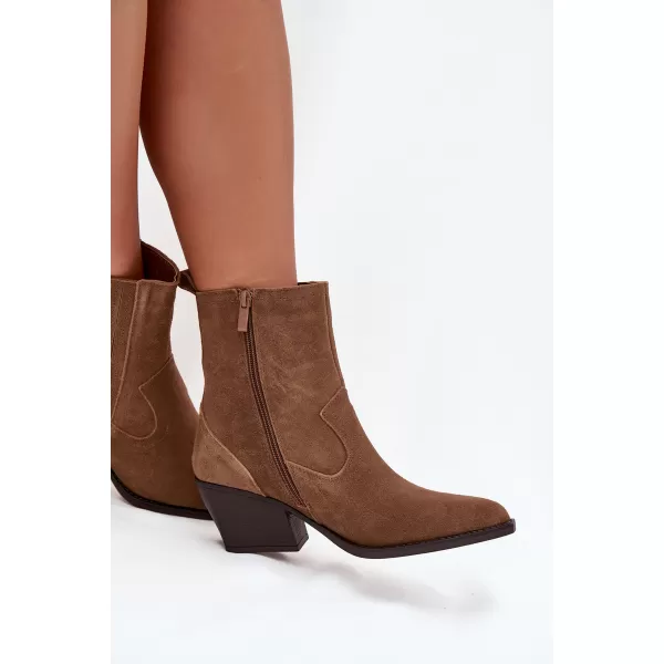  Női cowboy csizma BOTO NC1339K/6350 TEVE 