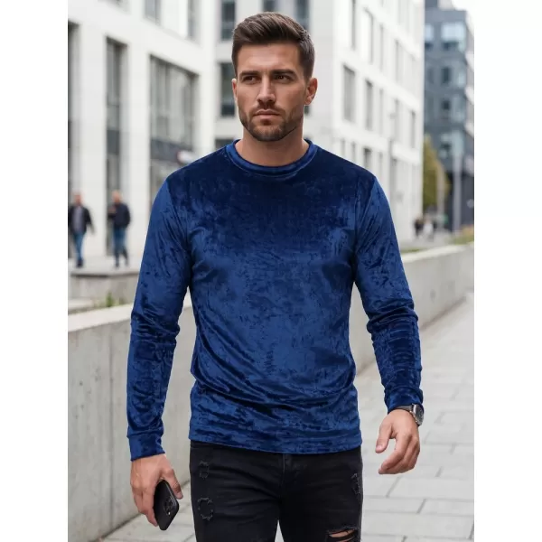  Férfi pulóver DSTREET BX5531 SÖTÉTKÉK 