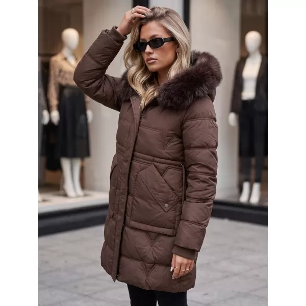  Női kabát DSTREET TY5825 BARNA 