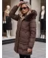 Női kabát DSTREET TY5825 BARNA
