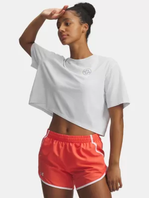 Női póló UNDER ARMOUR W REALITY CAN WAIT SS 6009534-023 SZÜRKE