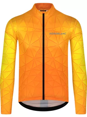 Férfi kerékpáros mez NORDBLANC RIDEPRO NBSMF8102 BOROSTYÁN