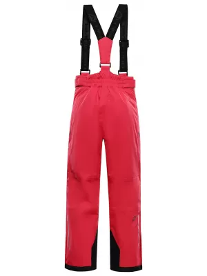 Gyermek sínadrág ALPINE PRO EDESO 3 MÁLNA