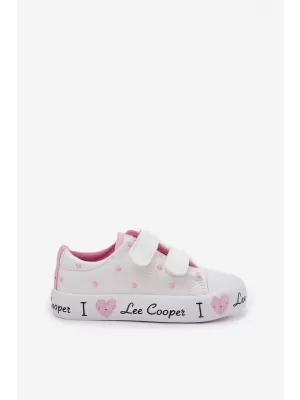 Gyermek tornacipő LEE COOPER LCW-25-02-3264K FEHÉR