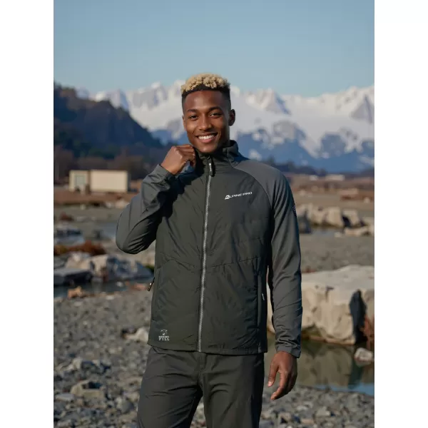  Férfi pulóver ALPINE PRO JORW 2 FEKETE 