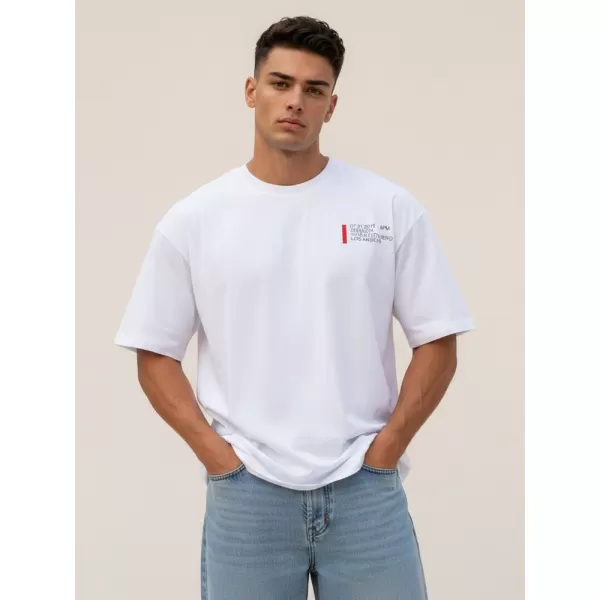  Férfi póló DSTREET RX5302 FEHÉR 