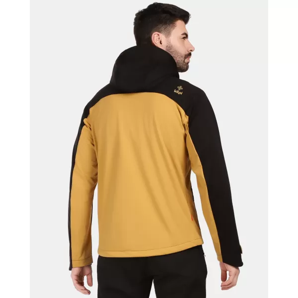  Férfi softshell kabát KILPI ONTAVIO-M 1M0112KI ARANYSÁRGA 