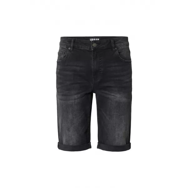  Férfi rövidnadrág URBAN CLASSICS TB8457 FEKETÉRE MOSVA 