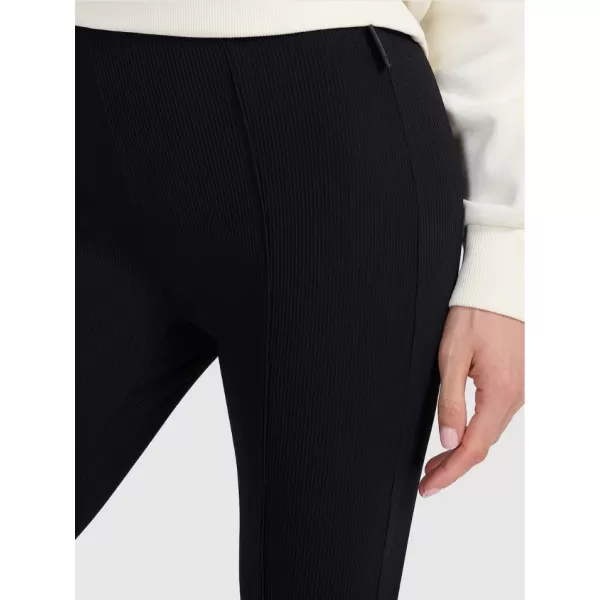  Női leggings 4F WAW25TTIGF237 MÉLYFEKETE 