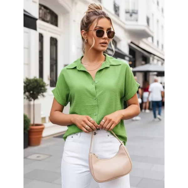  Női ing DSTREET DY0290 ZÖLD 