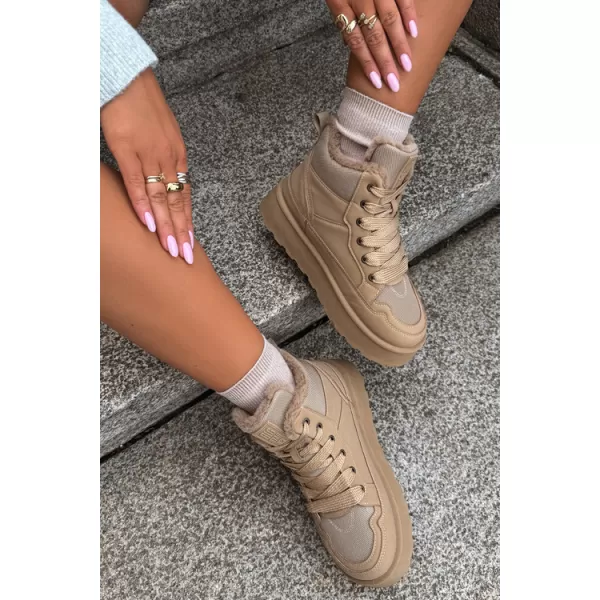  Női hóemberek BIG STAR SHOES UU274166 BÉZS 