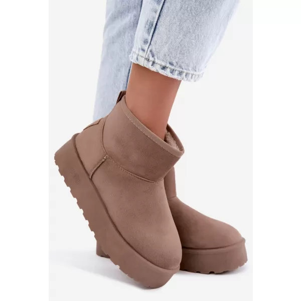  Női hóemberek BIG STAR SHOES UU274224 BÉZS 