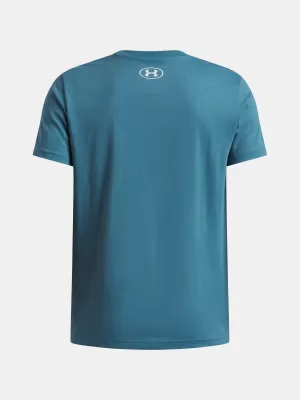 Fiú póló UNDER ARMOUR B SPORTSTYLE LC SS 1389962-466 KÉK